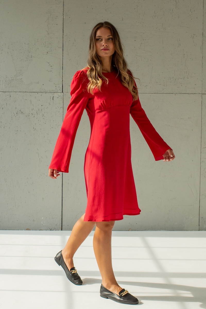 Wine Red Mini Dress - Satin Bodycon Dress - Bodycon Mini Dress - Lulus